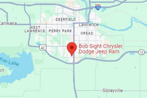 Bob Sight Auto Group in Lee's Summit MO Chrysler Dodge Jeep Ram map
