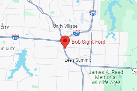 Bob Sight Auto Group in Lee's Summit MO Ford map